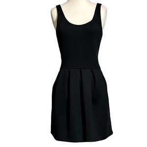 Aeropostale Dress Women's Small Black Mini A-Line Scoop Neck Sleeveless New